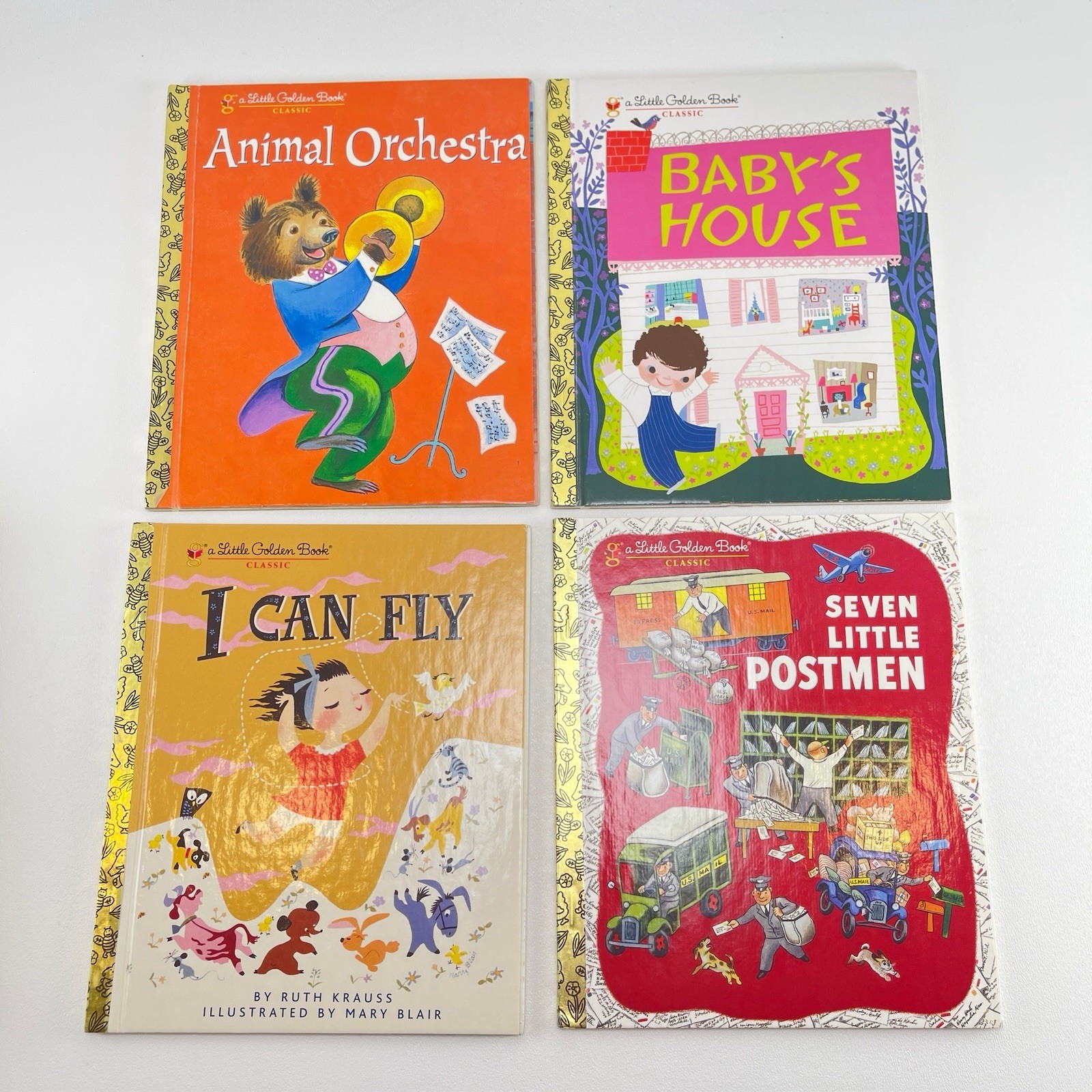 Little Golden Books Lot of 12 Classic Children’s Books – Mixed Titles