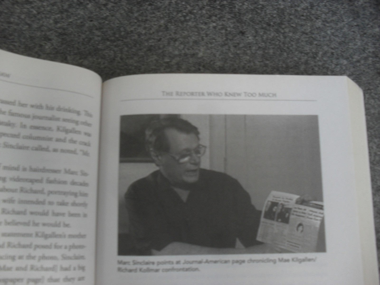 BOOK SOFT CVR- ” THE REPORTER WHO KNEW TOO MUCH ” by MARK SHAW 2017 POST HILL PR